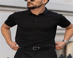男士冰絲polo衫